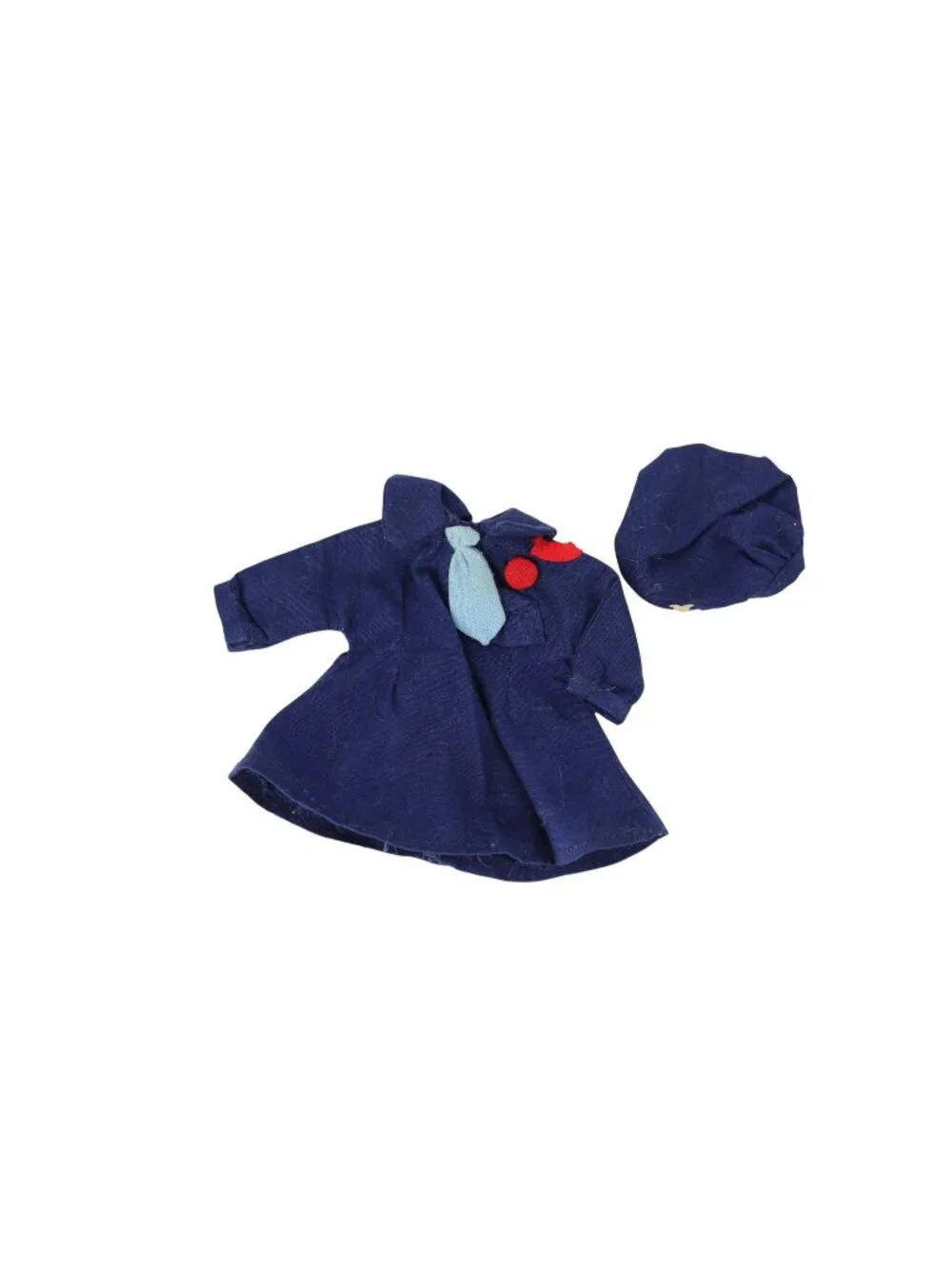 Vogue Ginny Doll Blue Girl Guide Uniform Dress w/ Beret Vintage 94614